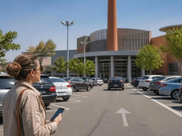 Guía para encontrar aparcamiento cerca de la zona comercial chimenea
