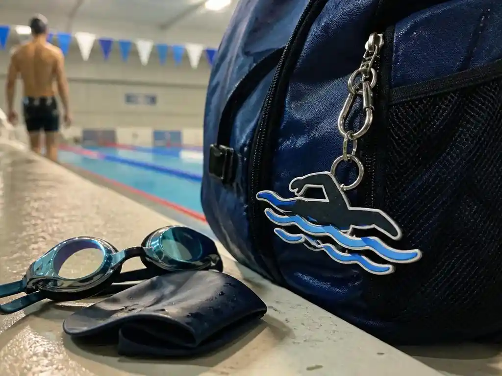 Accesorios personalizados para identificar tu mochila de natación