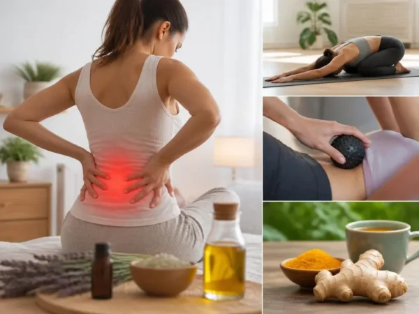 Alternativas naturales al usar gel para el alivio lumbar