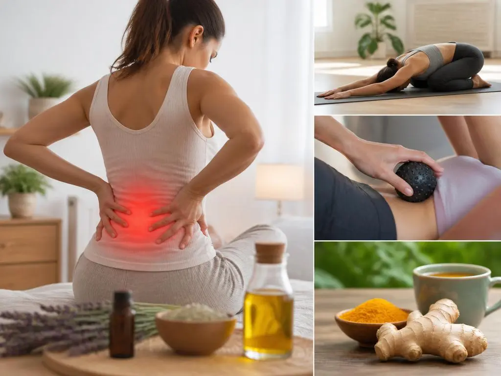 Alternativas naturales al usar gel para el alivio lumbar