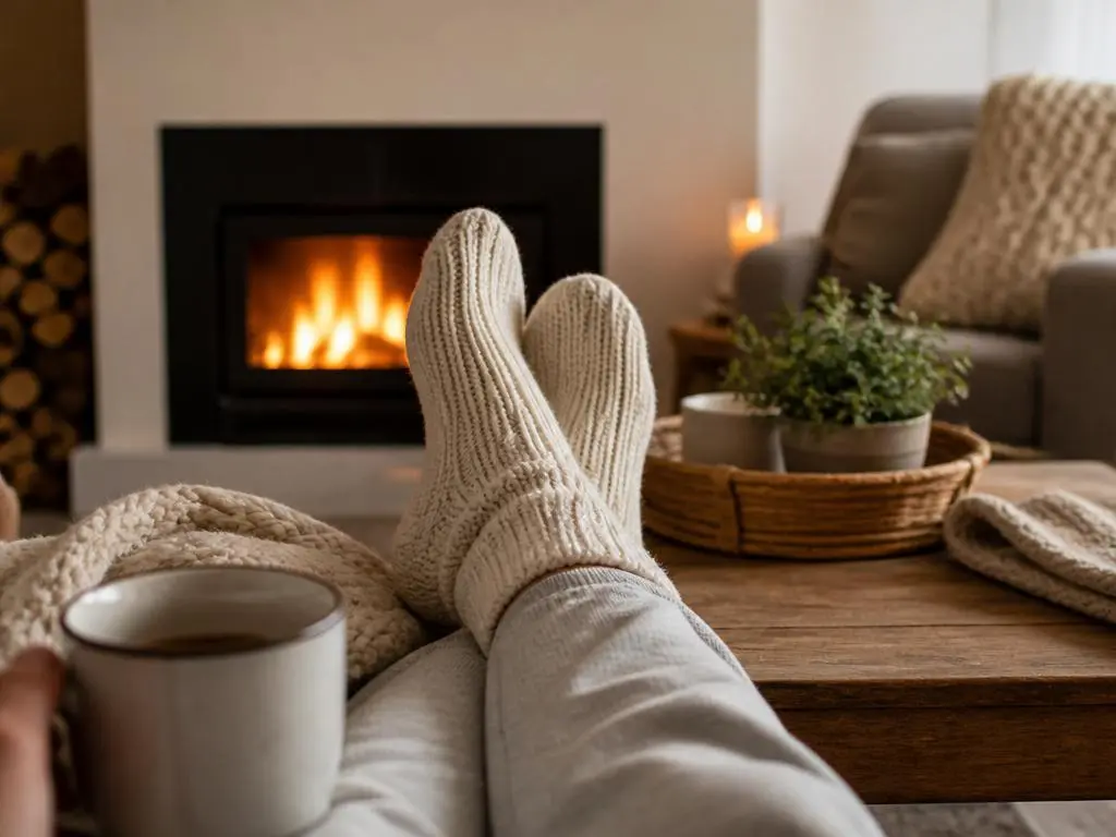 Beneficios de usar calcetines de estar por casa en tu bienestar diario