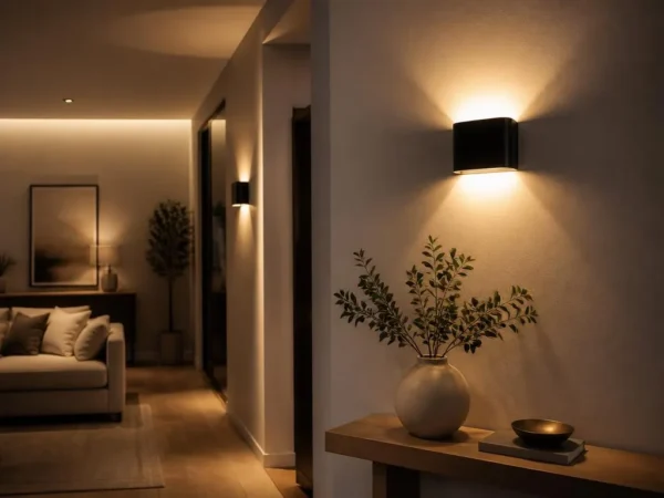 Cómo crear iluminación indirecta con un aplique pared moderno