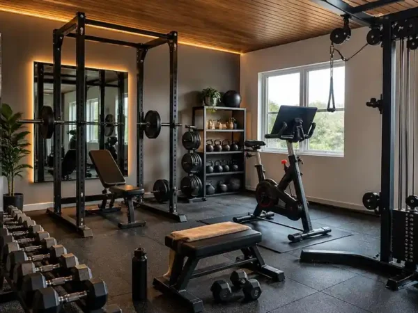 Cómo montar un gimnasio en casa con equipamiento profesional