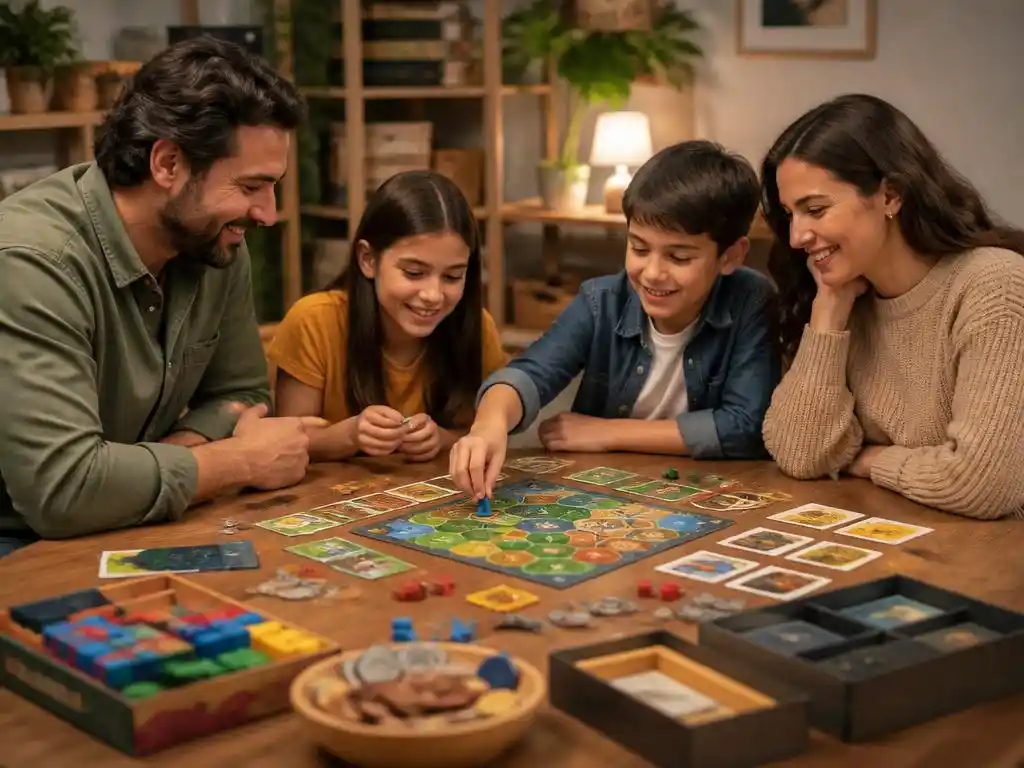 Cómo organizar una ludoteca familiar con juegos de mesa económicos