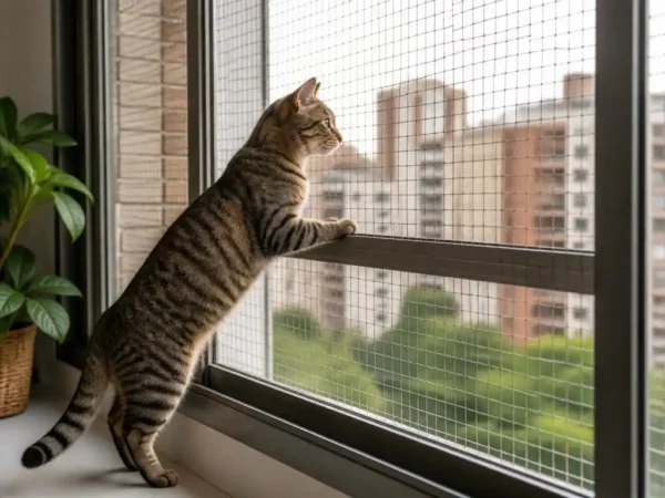 Cómo proteger tus ventanas con mallas reforzadas para mascotas