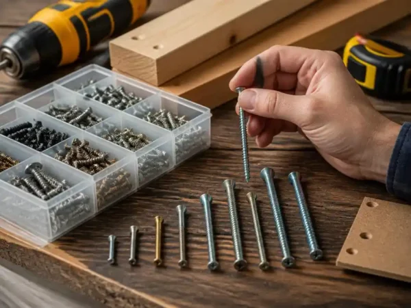 Cómo seleccionar los tornillos adecuados para proyectos de bricolaje