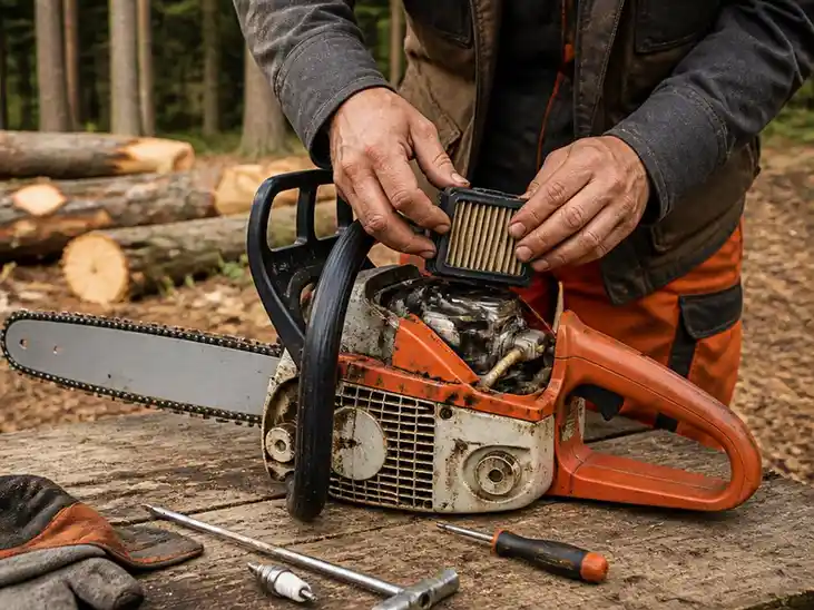 Cómo solucionar problemas técnicos al usar tu motosierra