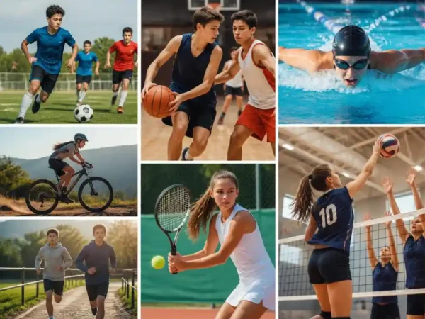 Deportes para hacer adolescentes más sanos y seguros