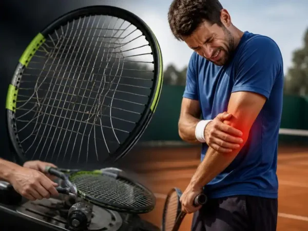 Efectos de una mala tensión en tu raqueta de tenis