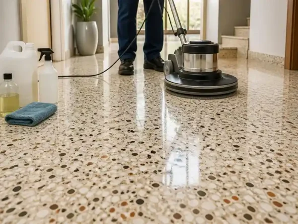 Guía completa para el mantenimiento profesional del suelo de terrazo