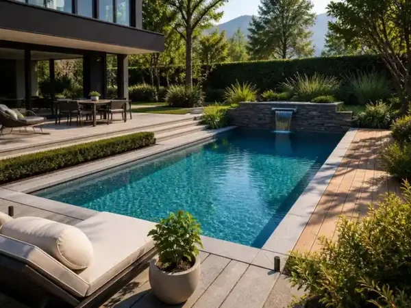 Guía de construcción de piscinas residenciales según tu jardín