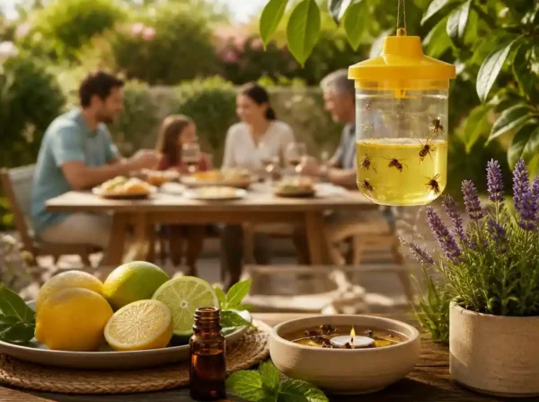 Guía para ahuyentar avispas y disfrutar de tus comidas al aire libre