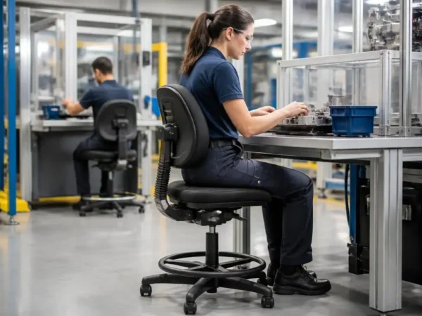 Guía para elegir sillas ergonómicas industriales y duraderas