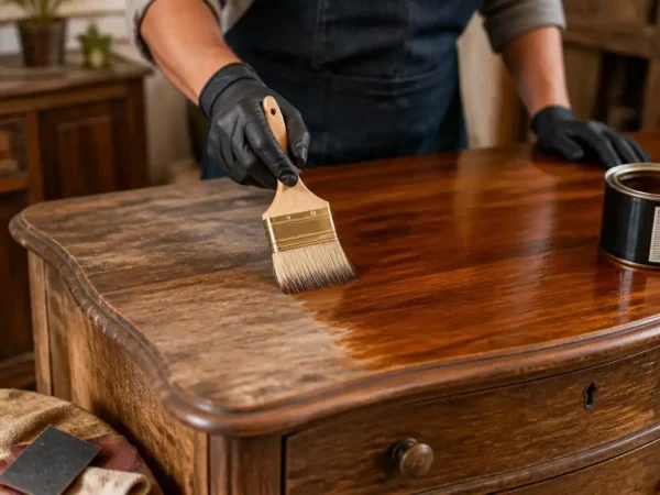 Guía para renovar la madera con esmalte para muebles