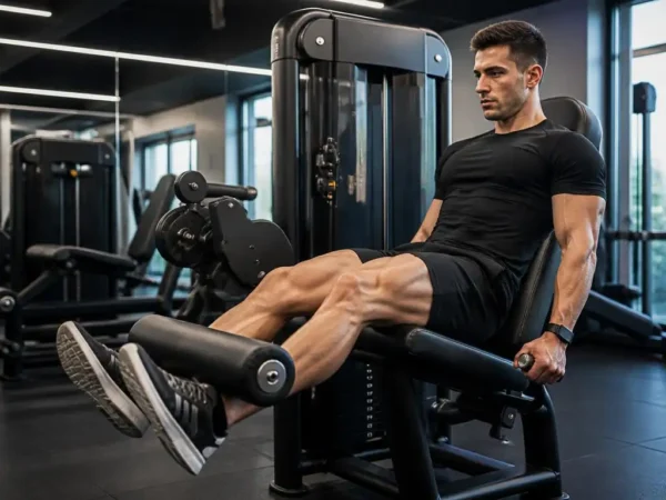 Optimiza tu rutina de pierna con estas máquinas para cuadriceps