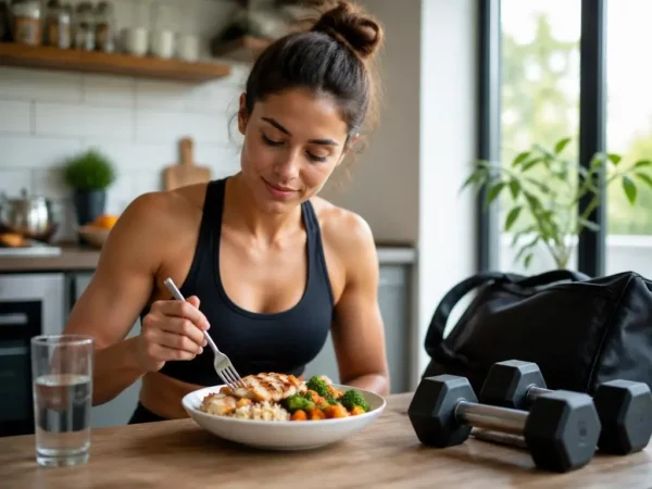 Optimización de la energía al entrenar después de comer