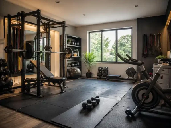 Optimización del espacio para un gimnasio en casa eficiente