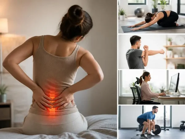 Prevención y cuidados para evitar una contractura de espalda severa