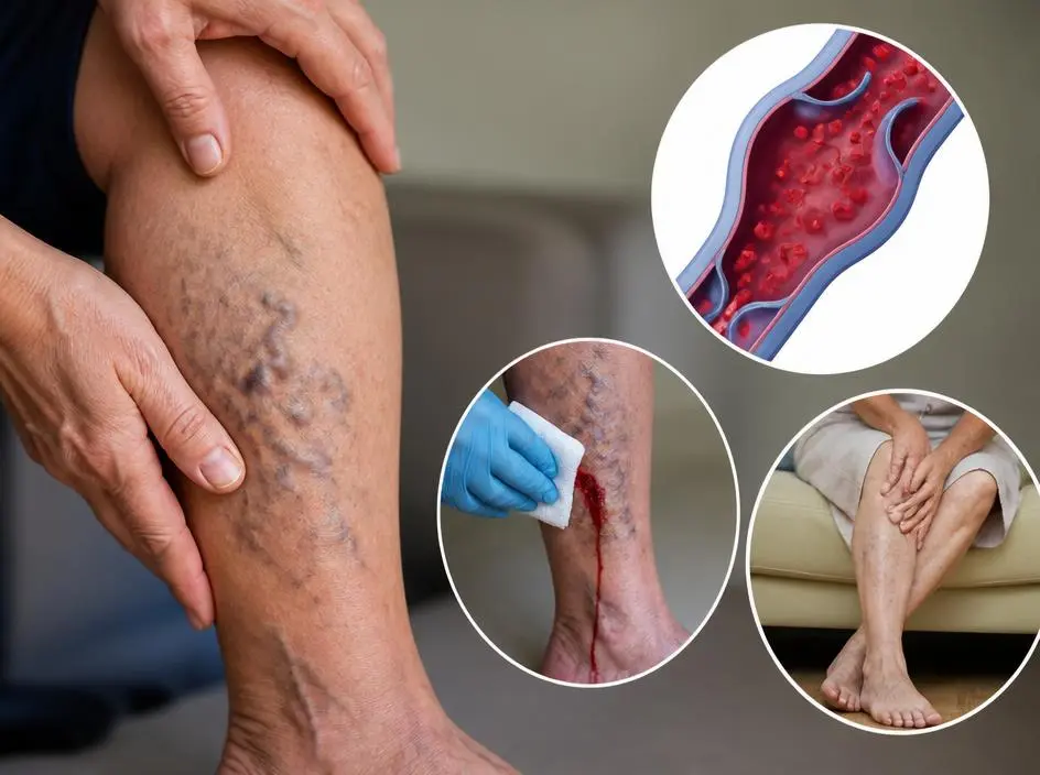 Cómo se revientan las varices y sus riesgos reales en la salud