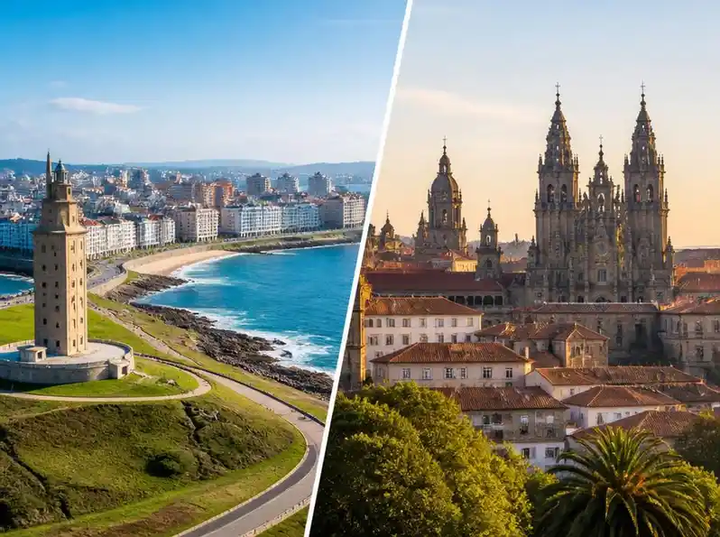 Descubre la distancia de a coruña a santiago de compostela ideal
