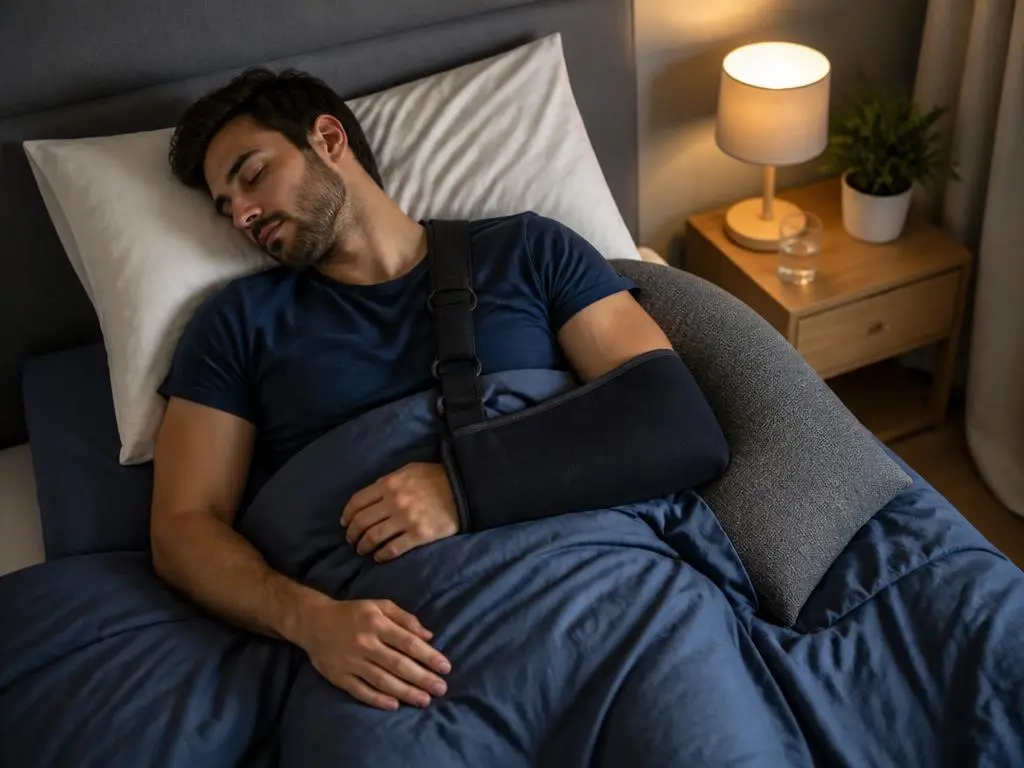 Estrategias para descansar tras una lesión de hombro