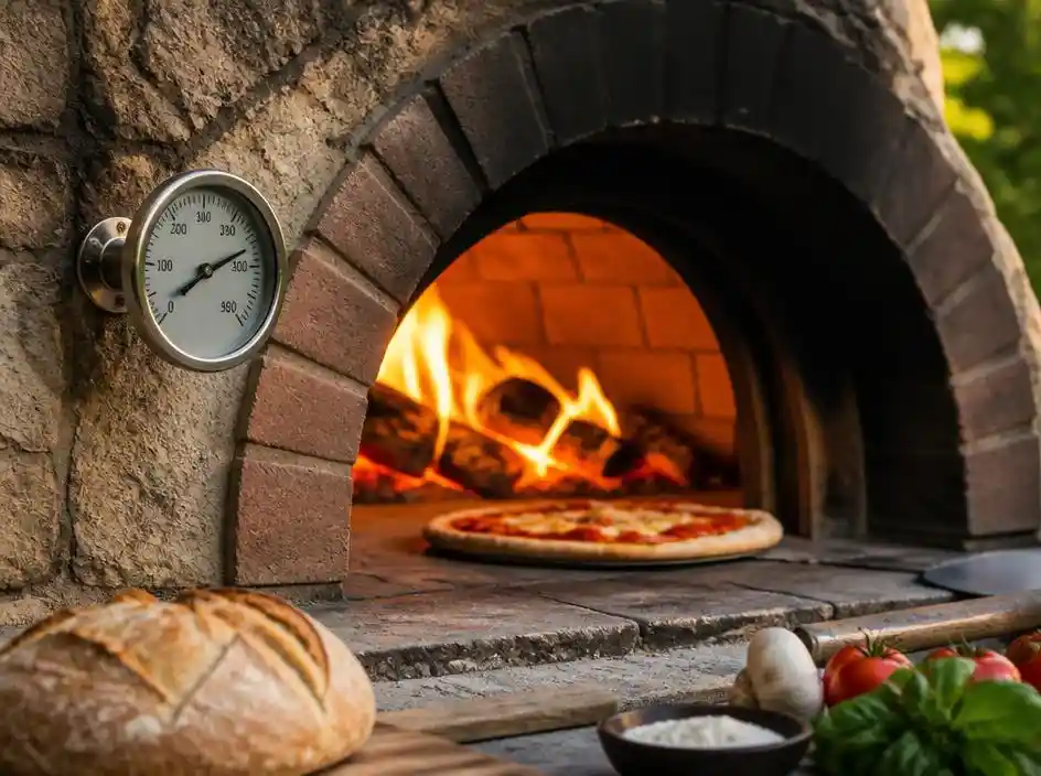 La guía esencial sobre el termómetro para horno de leña