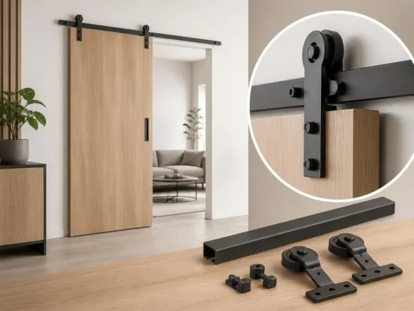 Optimiza el deslizamiento de tus puertas correderas con el herraje ideal