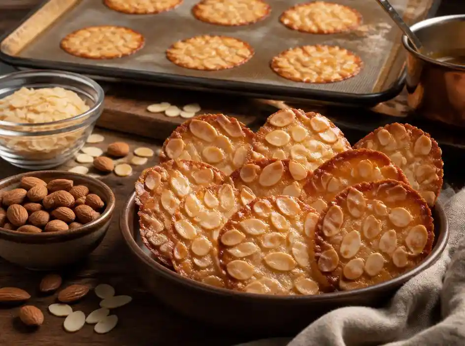Secretos expertos para lograr una receta tradicional de tejas de almendras